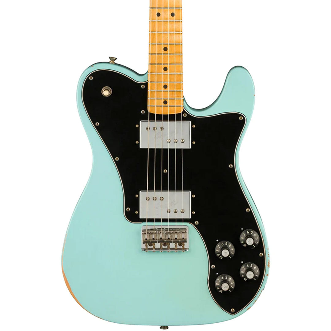 Fender Road Worn - Limited Edition '70s Telecaster Deluxe - Electric Guitar  - Daphne Blue