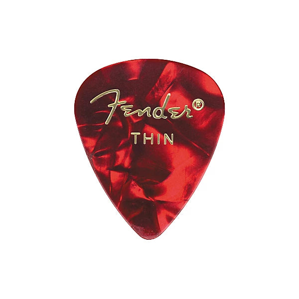 Fender 351 Premium Celluloid Guitar Picks 12-Pack Abalone Medium