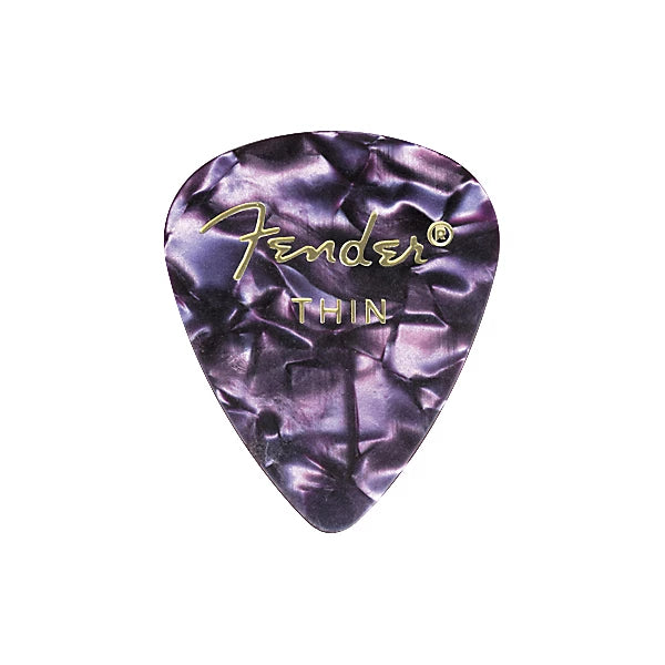 Fender 351 Premium Celluloid Guitar Picks 12-Pack Abalone Medium