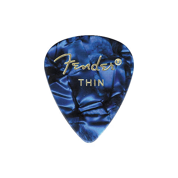 Fender 351 Premium Celluloid Guitar Picks 12-Pack Abalone Medium