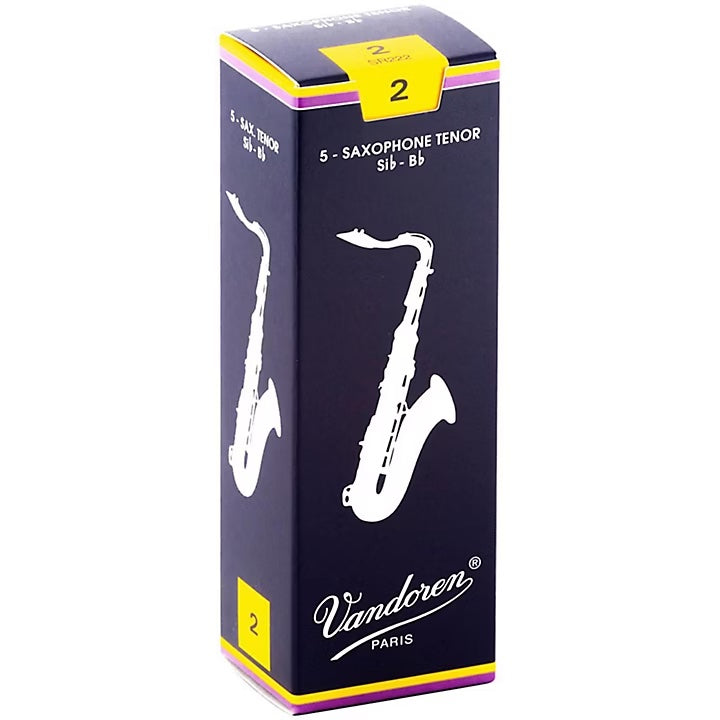 Vandoren Tenor Sax Reeds - 5 PK