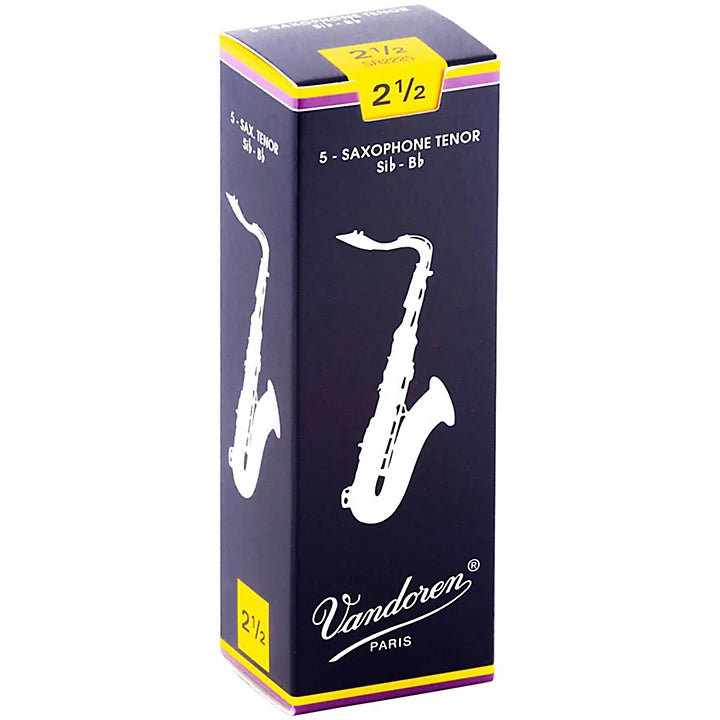 Vandoren Tenor Sax Reeds - 5 PK