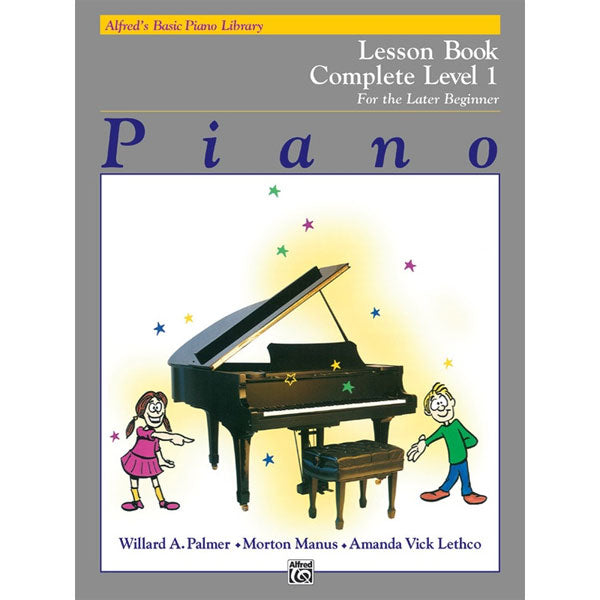 Alfred's Basic Piano Library: Lesson Book Complete 1 (1A/1B)