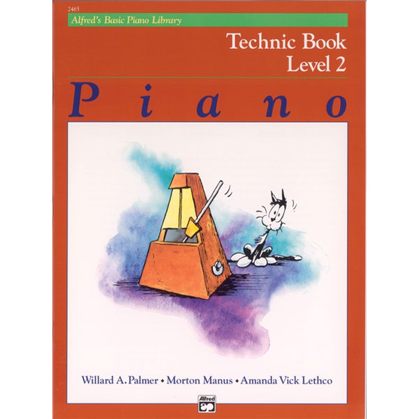 Alfred's Basic Piano Library: Technic Book 2