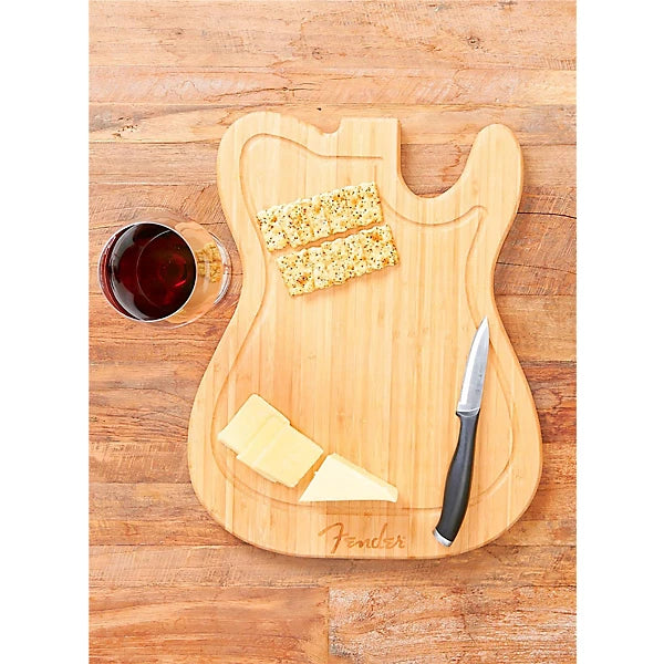 Fender Telecaster Bamboo Cutting Board