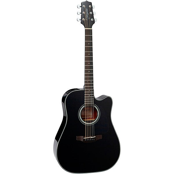 Takamine G Series GD34CE Dreadnought Cutaway Acoustic-Electric Guitar Gloss Black