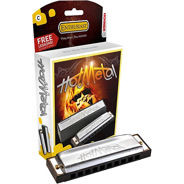 Hohner 572 Hot Metal Harmonica