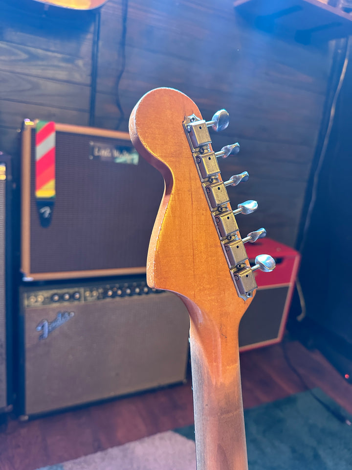 1966 Fender Stratocaster Black w/ Neck Stamp 1965