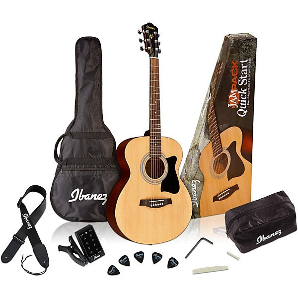 Ibanez IJV50 JamPack - Acoustic Guitar Pack Natural