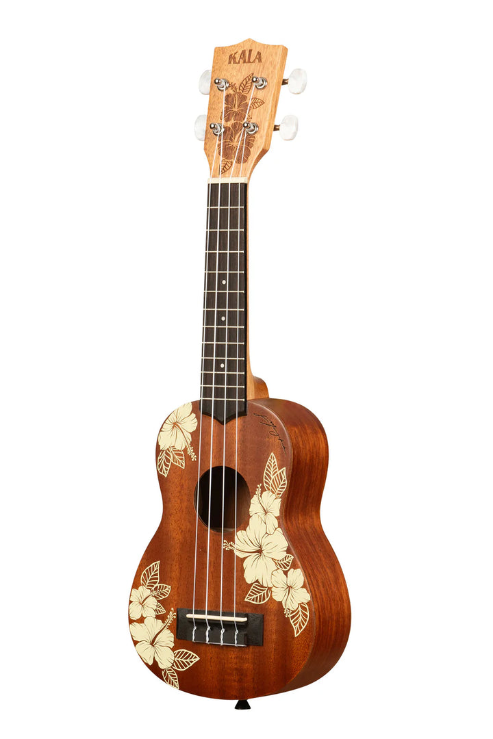 Hibiscus Mahogany Soprano Ukulele