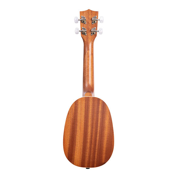 Satin Mahogany Soprano Pineapple Ukulele