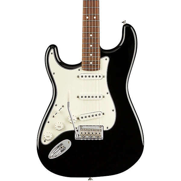 Fender Player Stratocaster Pau Ferro Fingerboard Left-Handed Electric Guitar Black