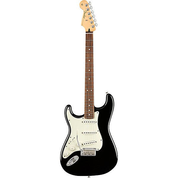 Fender Player Stratocaster Pau Ferro Fingerboard Left-Handed Electric Guitar Black