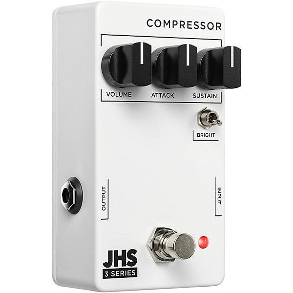 JHS Pedals 3 Series Compressor Effects Pedal White