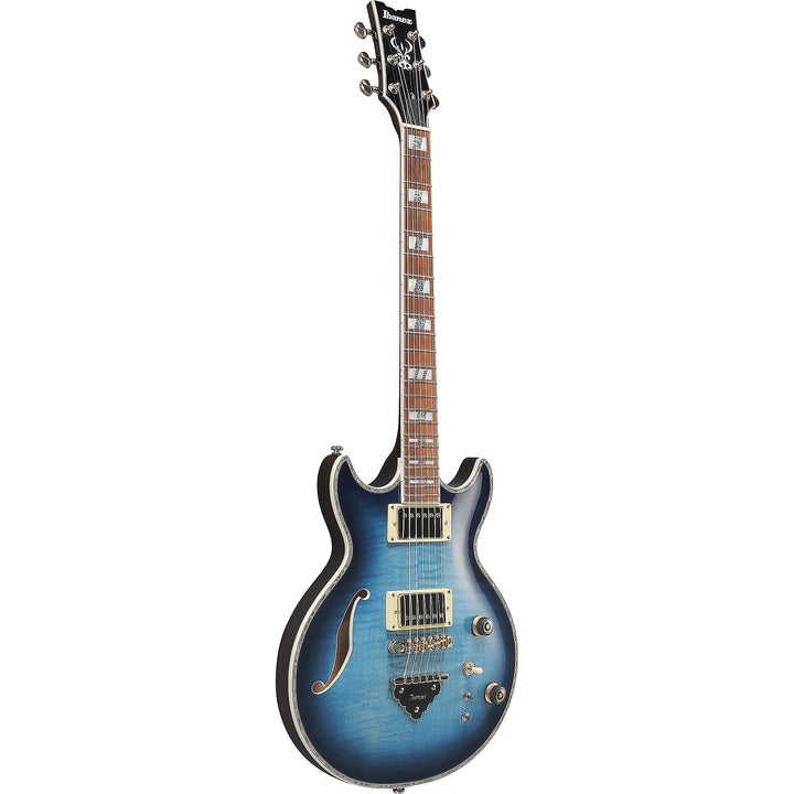 Ibanez AR520HFM Hollowbody Electric Guitar - Light Blue Burst