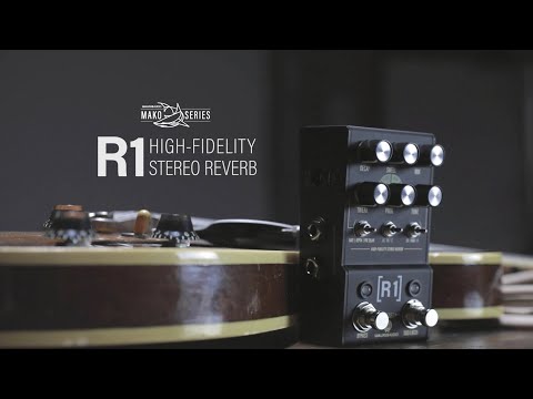 Walrus Audio MAKO Series R1 High-Fidelity Reverb Effects Pedal Black