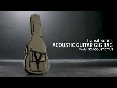 Gator Transit Series Acoustic Guitar Gig Bag Tan