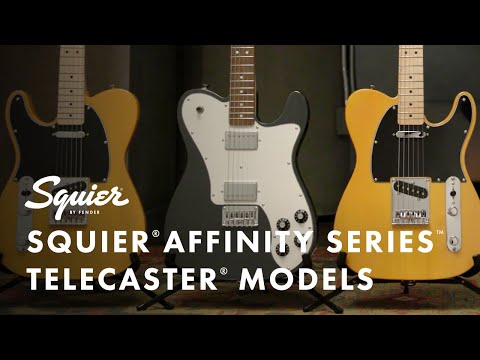 Squier Affinity Series Telecaster Electric Guitar Olympic White