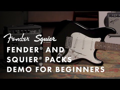 Squier Affinity Series PJ Bass Maple Fingerboard Pack With Fender Rumble 15G Amp Black